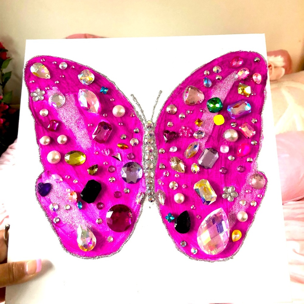 Gem Purple Butterfly 💜🦋💎#3